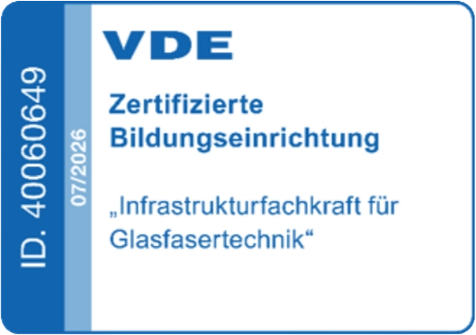 VDE Zertifikat für Bildungseinrichtung